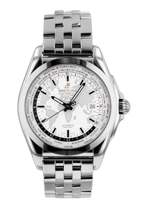 breitling galactic unitime price|wb3510.